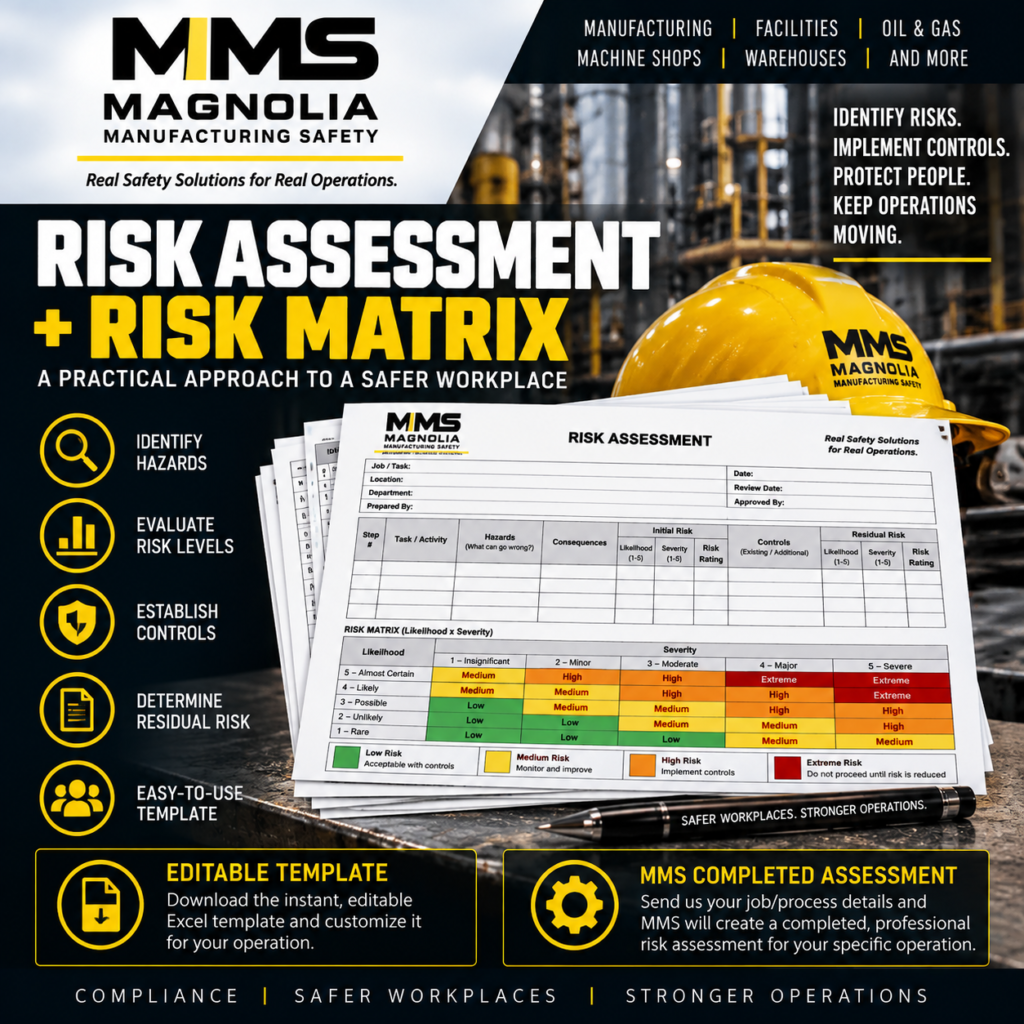 Risk Assessment + Risk Matrix