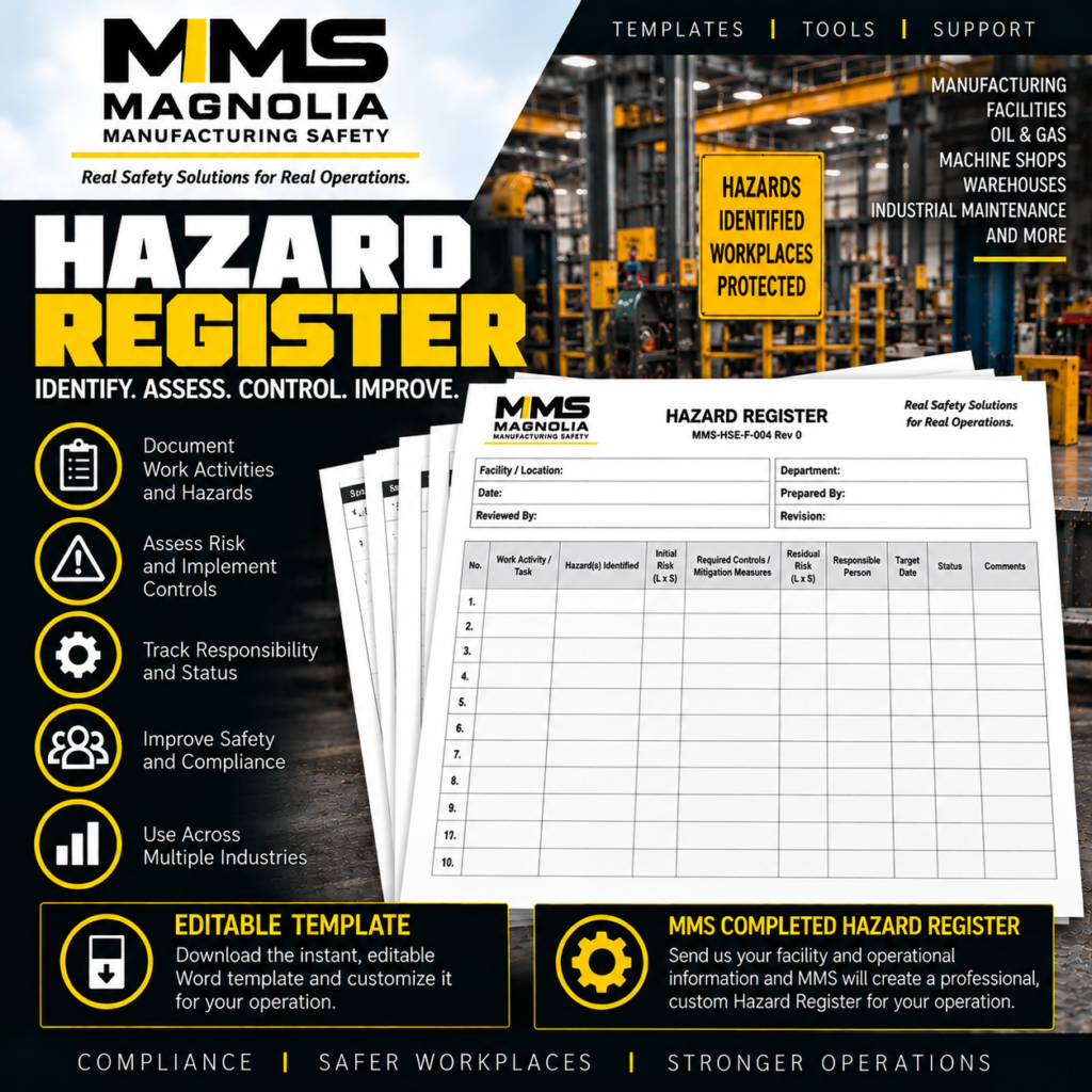 Hazard Register
